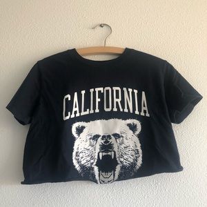 COPY - BRANDY MELVILLE California Bear Crop Top